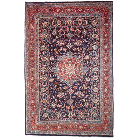 Tappeto Sarough Persia azzurro giallo 217x335