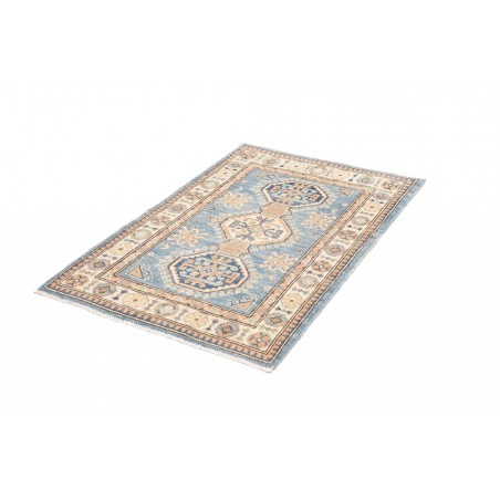 Tappeto Kazak Afghanistan beige bianco 82x126