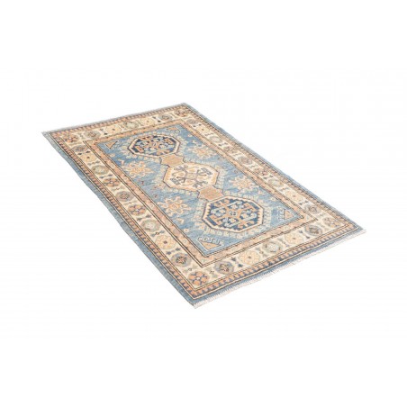 Tappeto Kazak Afghanistan beige bianco 82x126