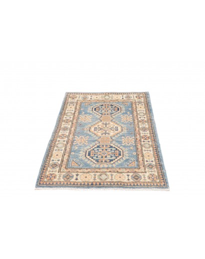 Tappeto Kazak Afghanistan beige bianco 82x126
