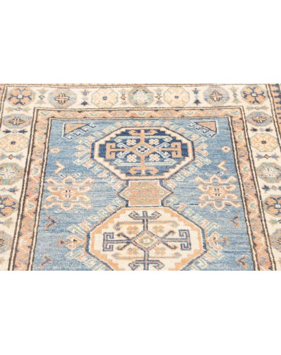Tappeto Kazak Afghanistan beige bianco 82x126
