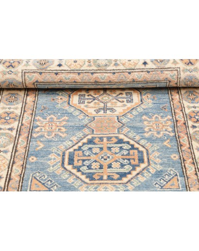 Tappeto Kazak Afghanistan beige bianco 82x126