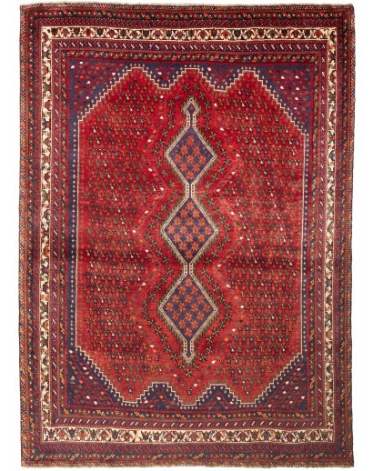 Tappeto Shiraz Persia marrone grigio 208x285