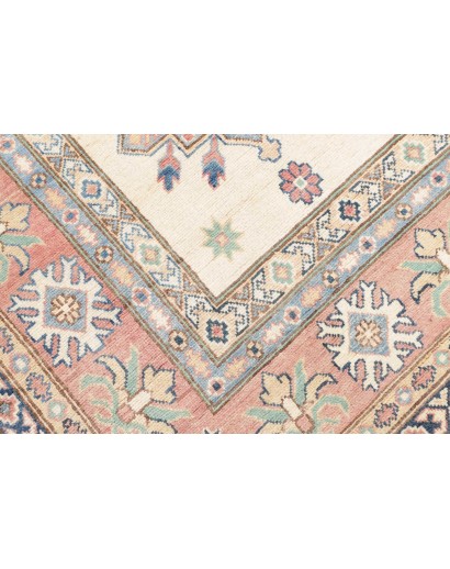 Tappeto Kazak Afghanistan beige bianco 244x303