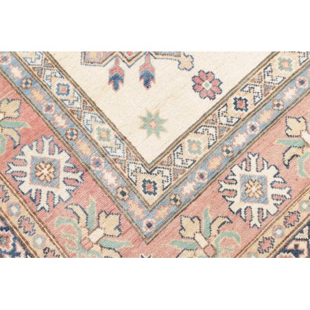 Tappeto Kazak Afghanistan beige bianco 244x303