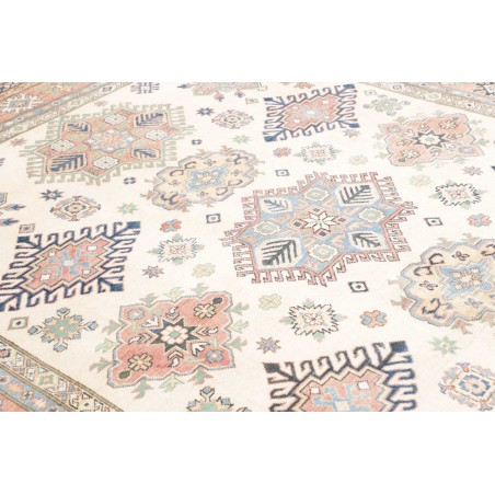 Tappeto Kazak Afghanistan beige bianco 244x303