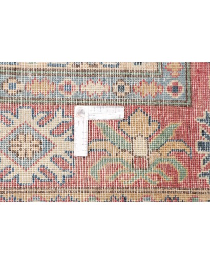 Tappeto Kazak Afghanistan beige bianco 244x303