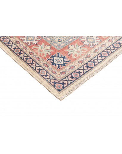 Tappeto Kazak Afghanistan bianco marrone 242x299