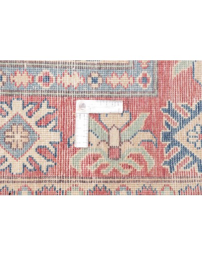 Tappeto Kazak Afghanistan bianco marrone 242x299
