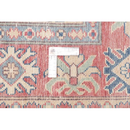 Tappeto Kazak Afghanistan bianco marrone 242x299
