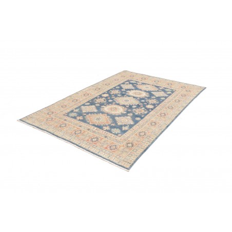 Tappeto Kazak Afghanistan bianco 148x203