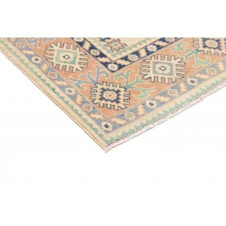 Tappeto Kazak Afghanistan beige azzurro 152x200