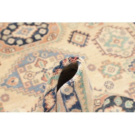 Tappeto Kazak Afghanistan beige azzurro 152x200