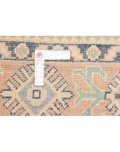 Tappeto Kazak Afghanistan beige azzurro 152x200