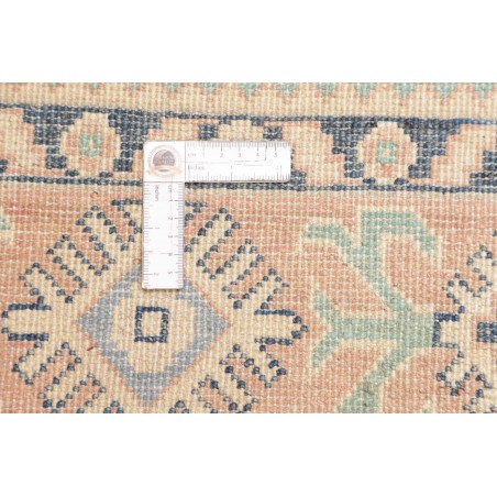 Tappeto Kazak Afghanistan beige azzurro 152x200