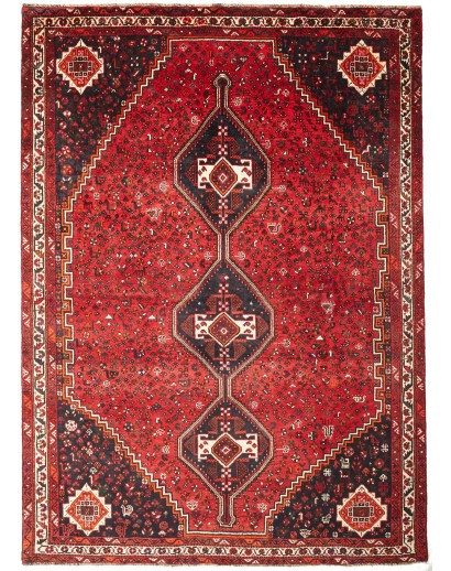 Tappeto Shiraz Persia marrone beige 228x315