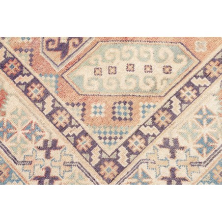 Tappeto Kazak Afghanistan beige azzurro 153x210