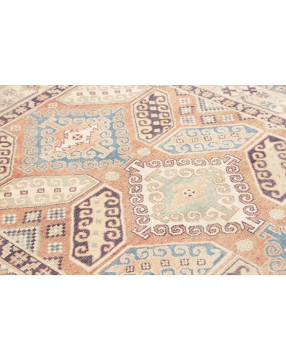 Tappeto Kazak Afghanistan beige azzurro 153x210