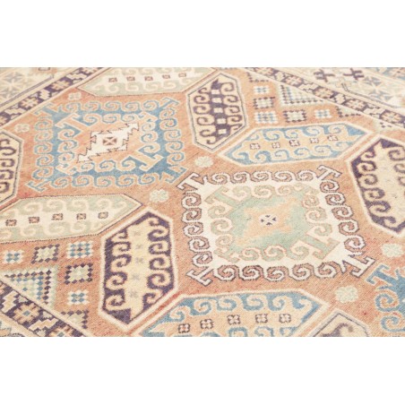 Tappeto Kazak Afghanistan beige azzurro 153x210