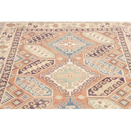 Tappeto Kazak Afghanistan beige azzurro 153x210