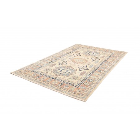 Tappeto Kazak Afghanistan bianco giallo 169x255