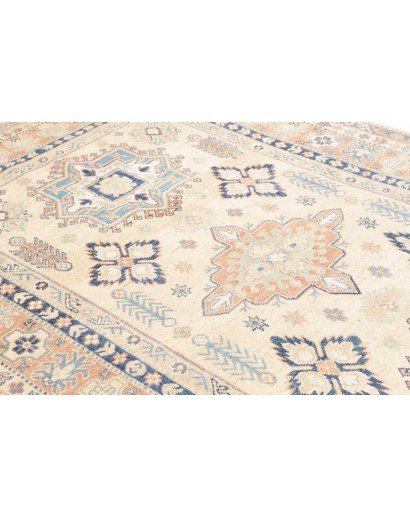 Tappeto Kazak Afghanistan bianco giallo 169x255