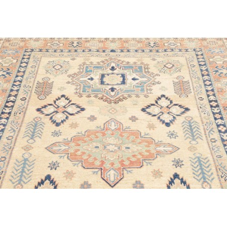 Tappeto Kazak Afghanistan bianco giallo 169x255