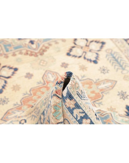 Tappeto Kazak Afghanistan bianco giallo 169x255