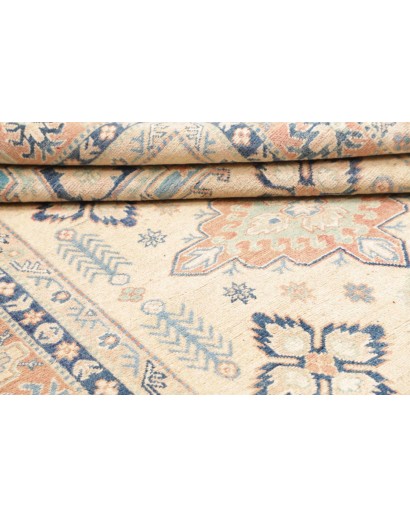 Tappeto Kazak Afghanistan bianco giallo 169x255