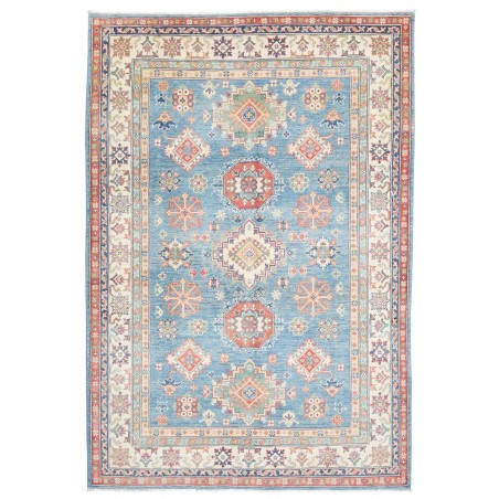 Tappeto Kazak Afghanistan beige grigio 165x242