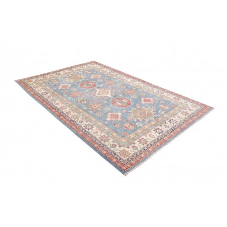 Tappeto Kazak Afghanistan beige grigio 165x242
