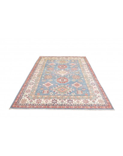 Tappeto Kazak Afghanistan beige grigio 165x242