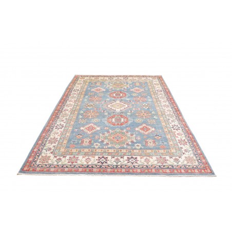 Tappeto Kazak Afghanistan beige grigio 165x242