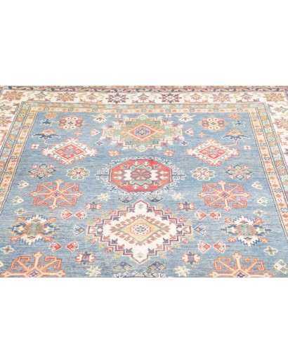 Tappeto Kazak Afghanistan beige grigio 165x242