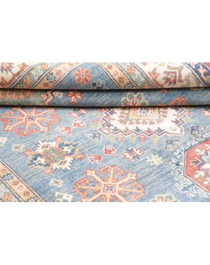 Tappeto Kazak Afghanistan beige grigio 165x242