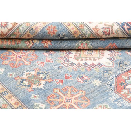 Tappeto Kazak Afghanistan beige grigio 165x242