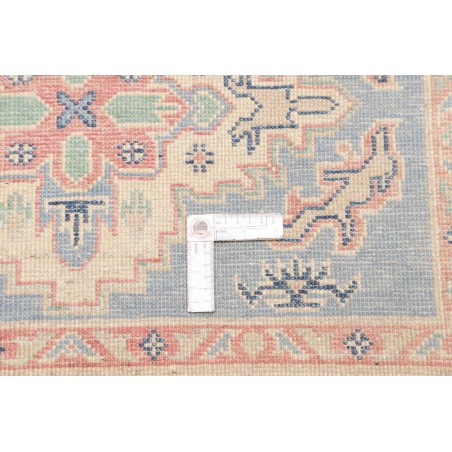 Tappeto Kazak Afghanistan bianco grigio 101x150