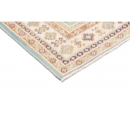 Tappeto Kazak Afghanistan bianco marrone 103x143
