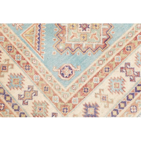 Tappeto Kazak Afghanistan bianco marrone 103x143