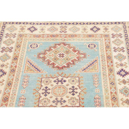 Tappeto Kazak Afghanistan bianco marrone 103x143