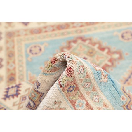 Tappeto Kazak Afghanistan bianco marrone 103x143