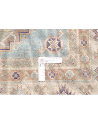 Tappeto Kazak Afghanistan bianco marrone 103x143