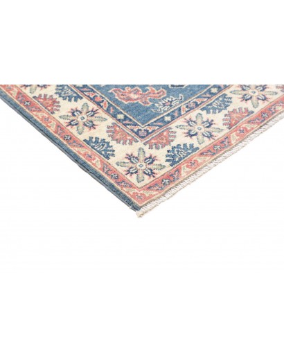 Tappeto Kazak Afghanistan bianco grigio 101x152