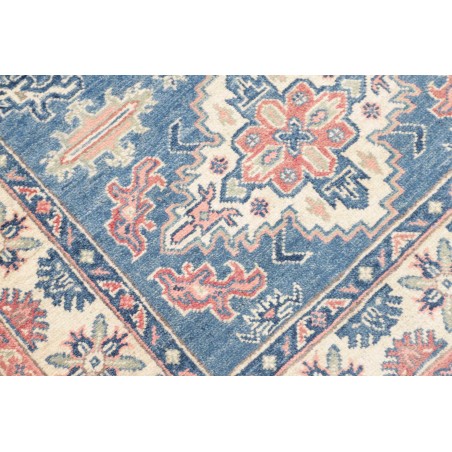 Tappeto Kazak Afghanistan bianco grigio 101x152
