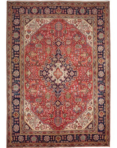 Tappeto Tabriz Persia marrone 200x298