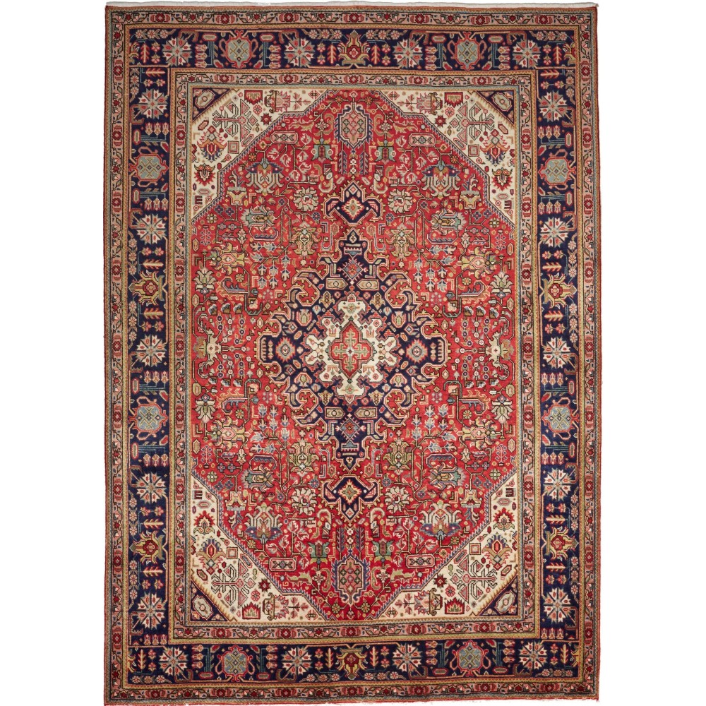 Tappeto Tabriz Persia marrone 200x298 Tappeto Tabriz Persia marrone 200x298