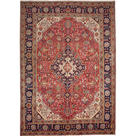 Tappeto Tabriz Persia marrone 200x298