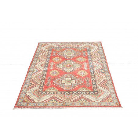 Tappeto Kazak Afghanistan marrone giallo 100x149