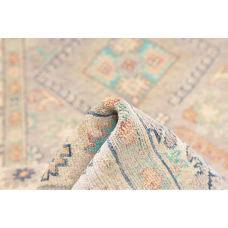 Tappeto Kazak Afghanistan bianco azzurro 98x161