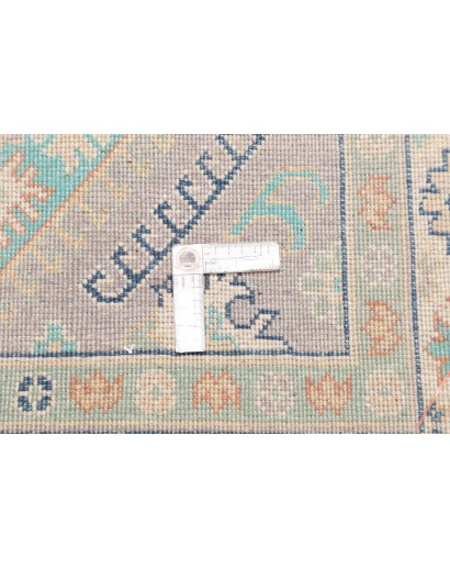 Tappeto Kazak Afghanistan bianco azzurro 98x161